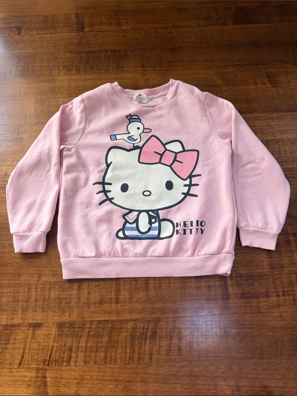 H&M Hello Kitty Pink Girls' Pullover Sweatshirt